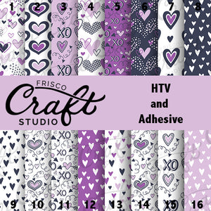 Purple Valentine Vinyl Prints