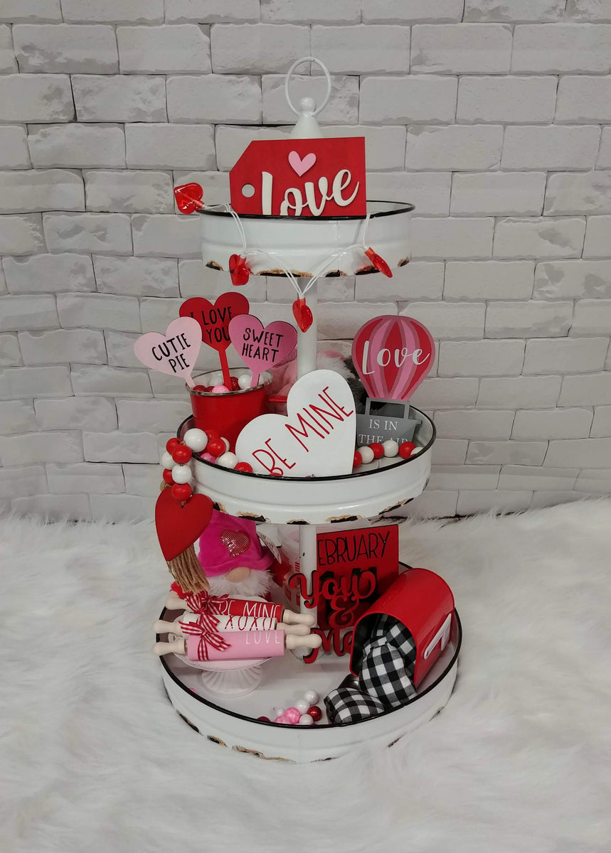 Valentines Tier Tray Set – Frisco Craft Studio