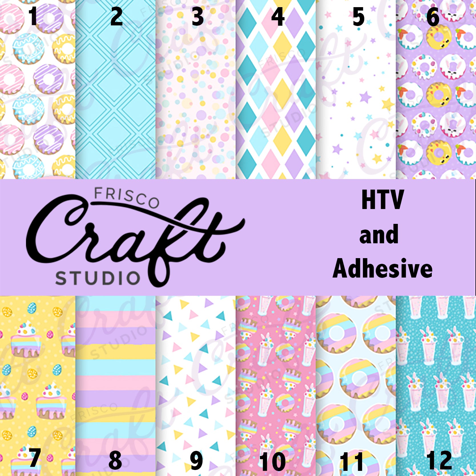 Easter Sweet Treats Vinyl Prints