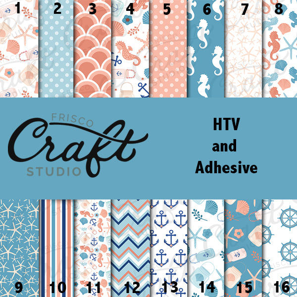 Nautical Summer Vinyl Prints
