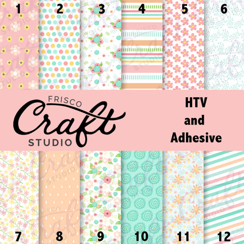 Pastel Bouquet Vinyl Prints