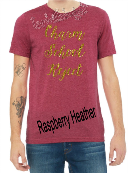 Funny TShirt for Ladies - Mother's Day Shirt ** Charm School Reject**