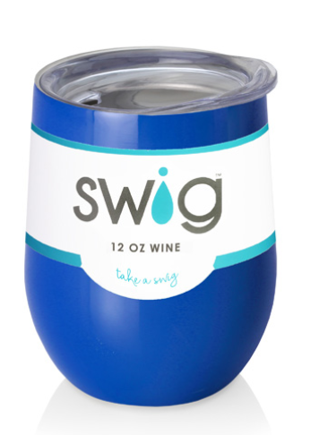 Swig Royal Blue Wine Tumbler