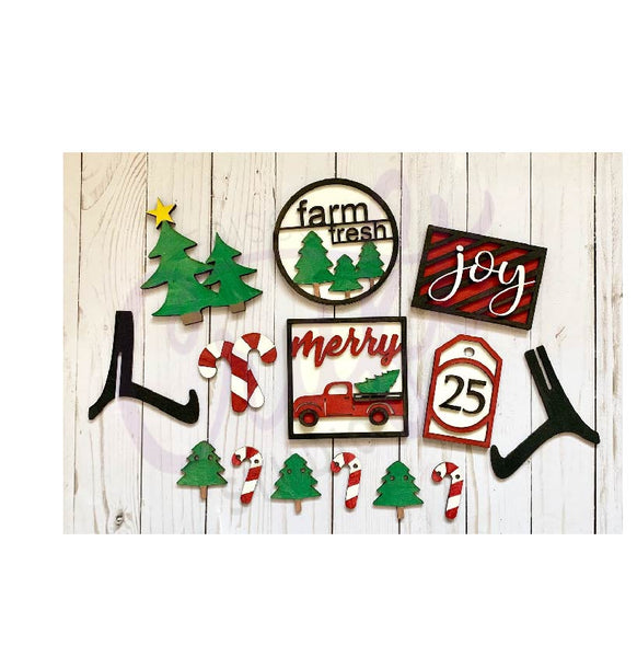Santa Tray Diy Kit